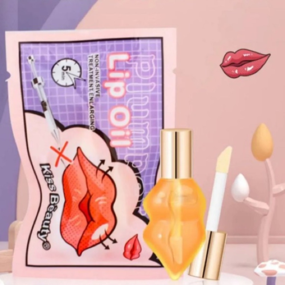 Kiss Beauty Plumping Lip Oil Set of 2